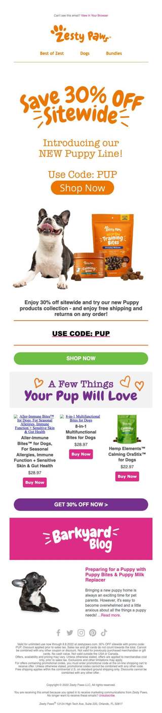 It's FriYay! Save 30% Off Everything!🐶😺