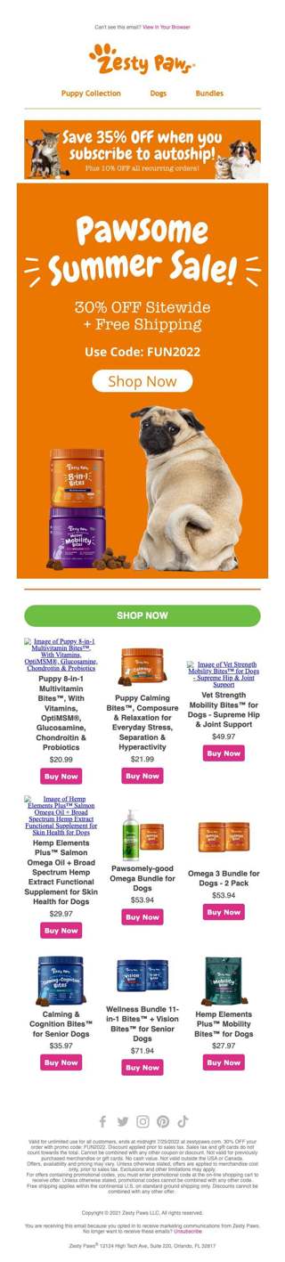 Paw-some Summer Savings!✨✨