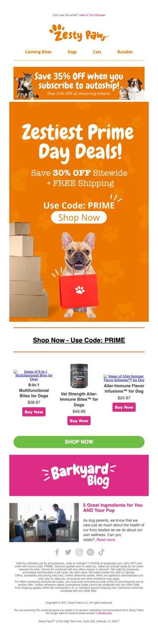 Zestiest Prime Day Deals!✨✨