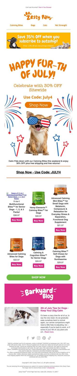 Happy 4th! 🇺🇸 Take 30% OFF Any Order For Your Bestie!