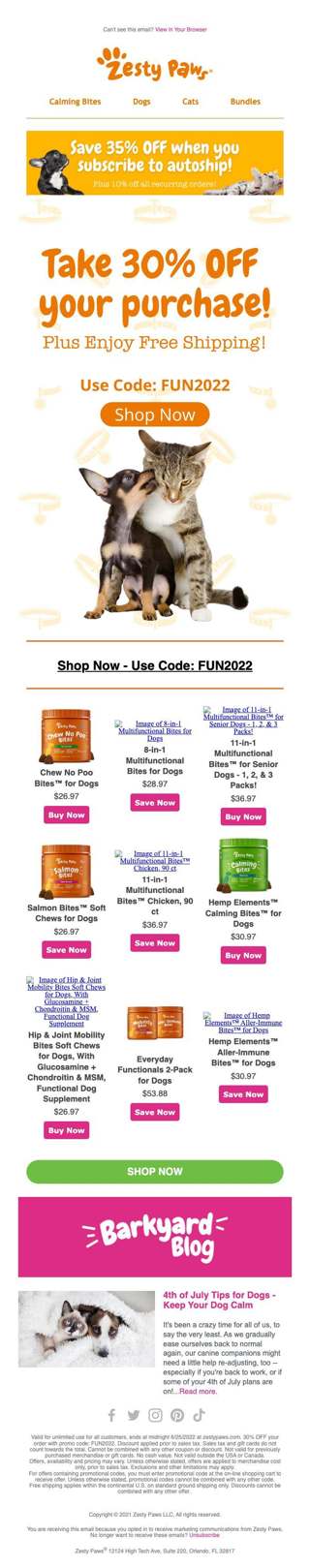 Reward Fido & Kitty With Yummy Bites! - Take 30% OFF🐶
