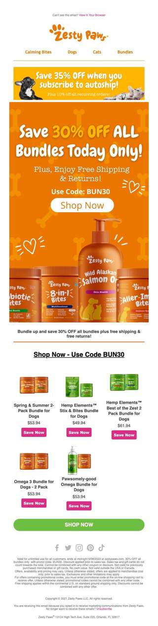 Save 30% OFF ALL Bundles Today Only! 👀