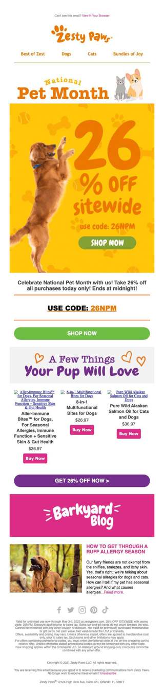 Enjoy 26% off + Free Shipping Today Only!