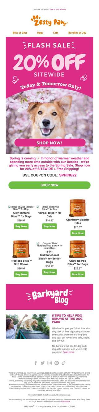 VIPs Only 👀 Spring is here!