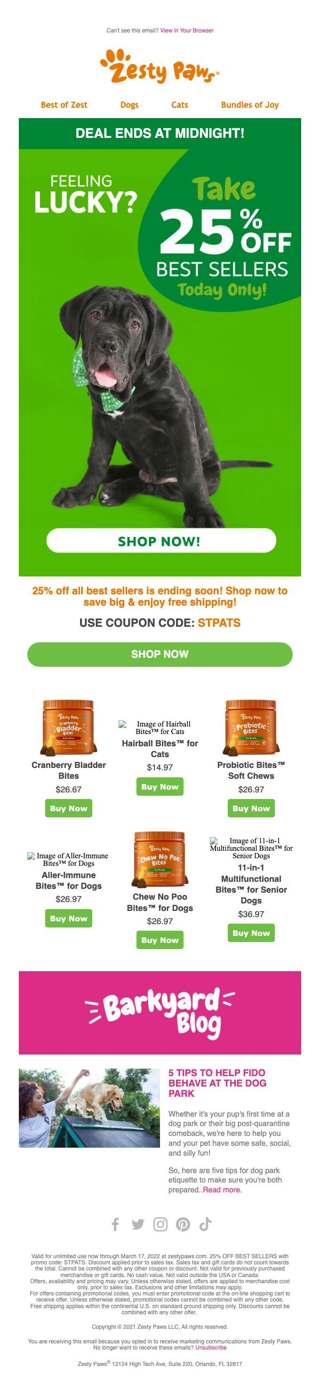 Shop for your lucky bestie and save! 🌈🍀