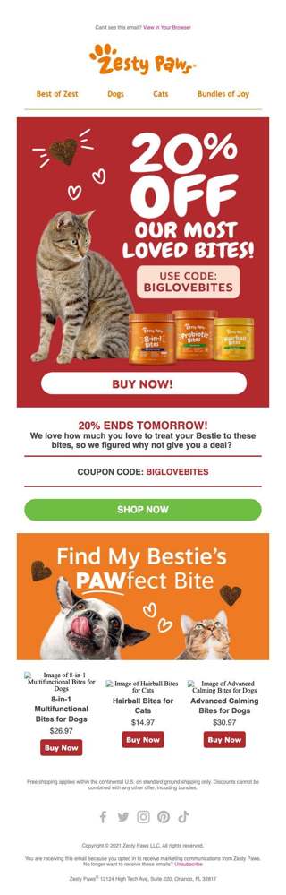 20% off Inside! 😻