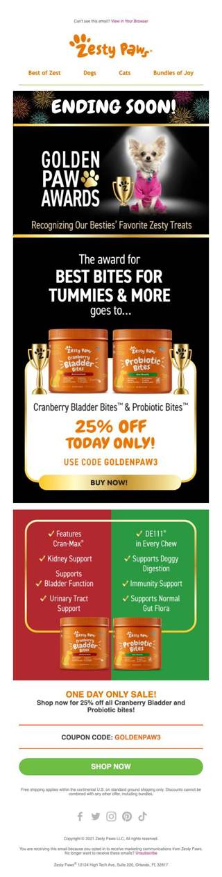 25% off these bites ending soon....