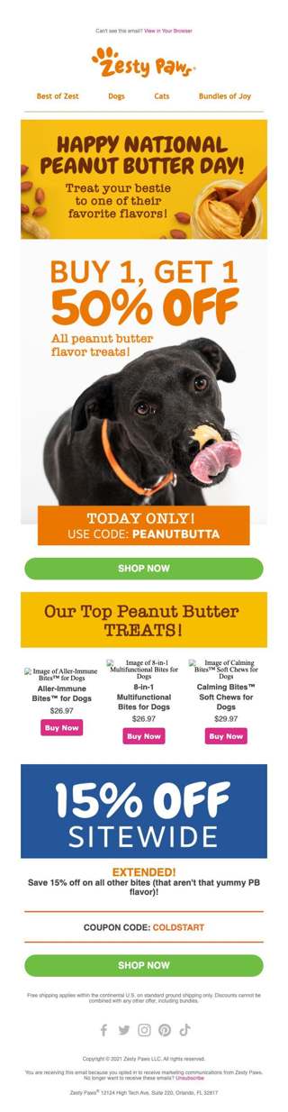 Happy National Peanut Butter Day!