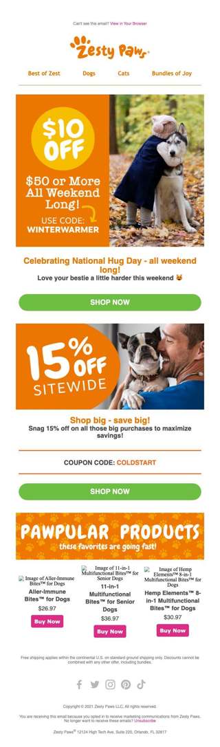 Open for $10 off!