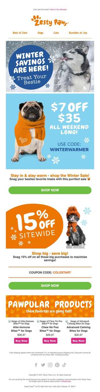Winter Savings are HERE ❄️