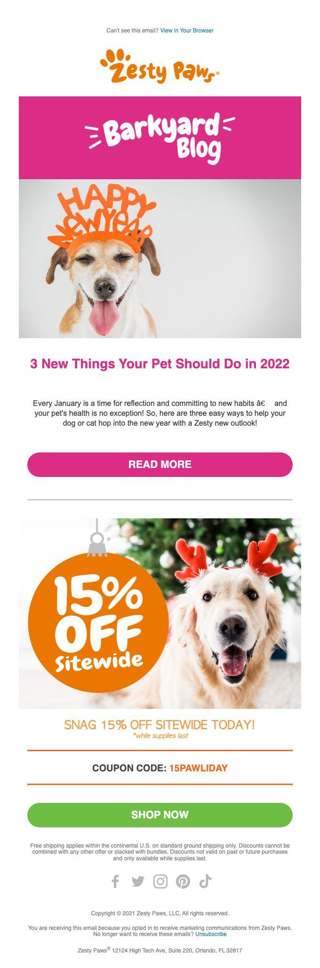 📰 [Blog] 3 New Things Your Pet Should Do in 2022