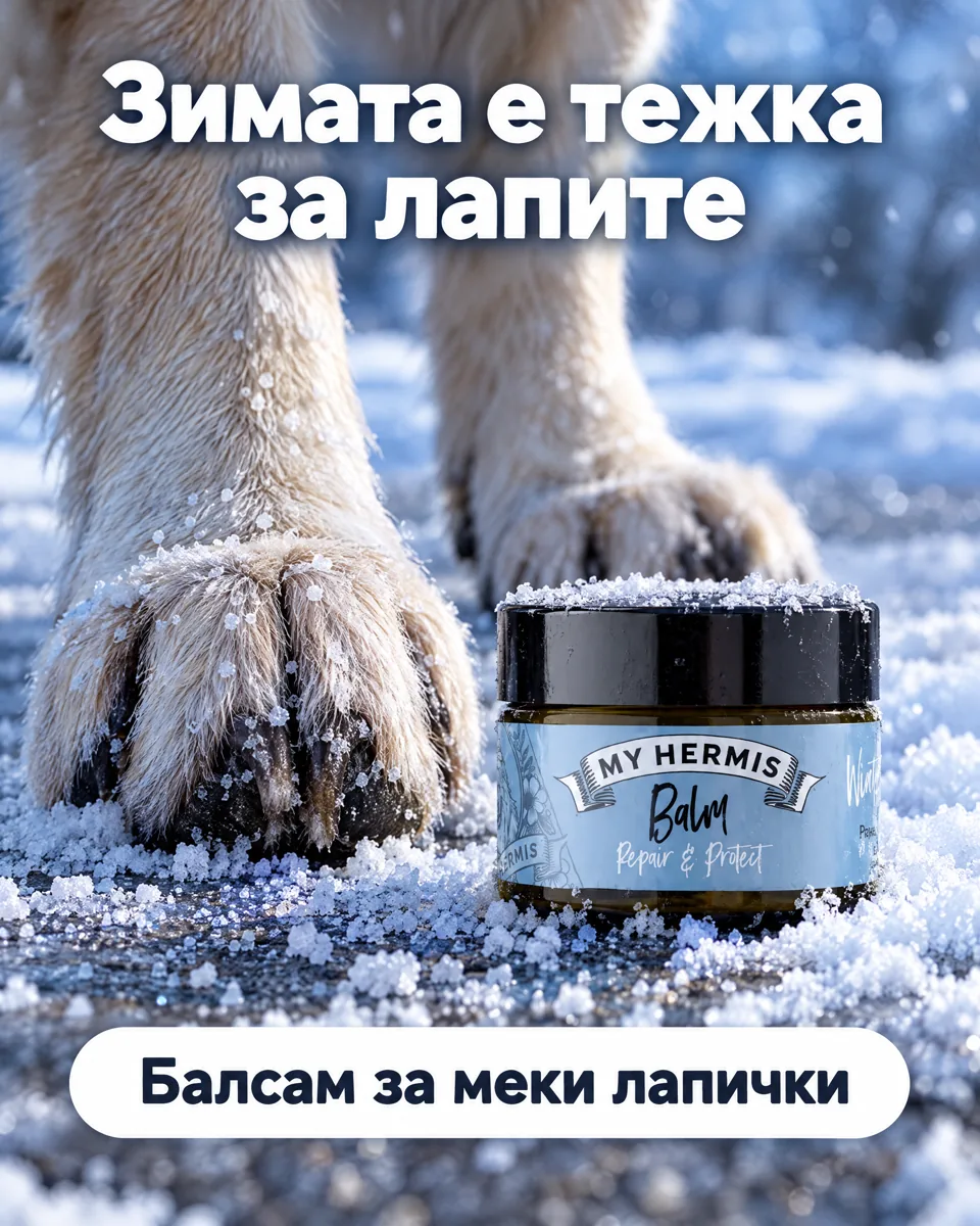 Зимата е тежка за лапите. Ноември до февруари